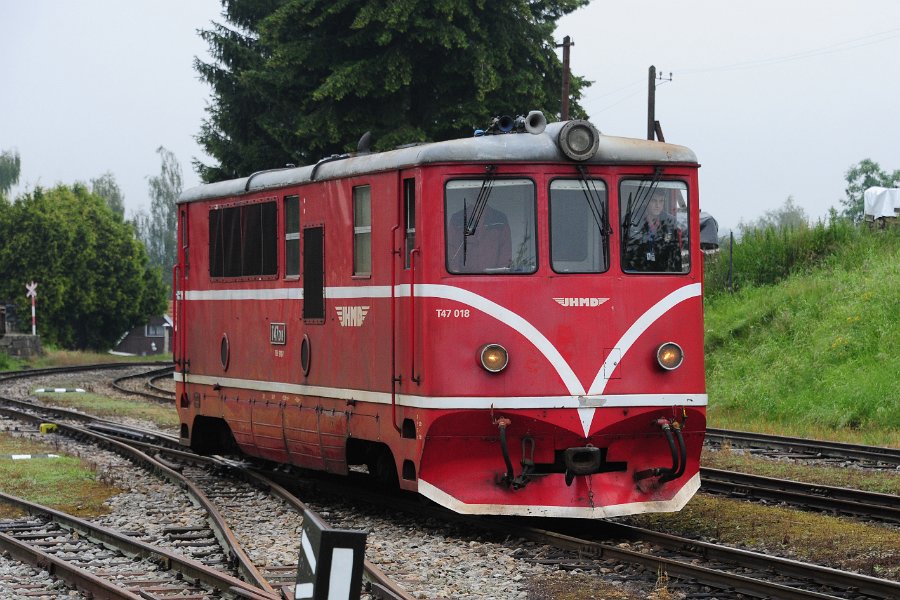 2020.07.19 JHMD T47.018 und T47.005 Jindřichův Hradec - Nová Bystřice (44)